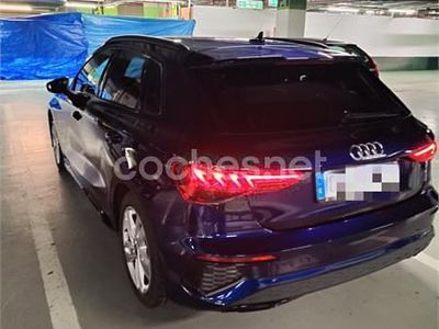 Usado Audi A3 S-Line 116 CV (85 kW) 2021 Azul Berlina