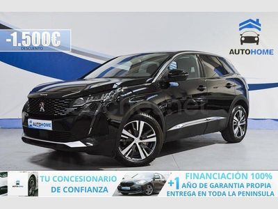 Usado Peugeot 3008 Allure 130 CV (95 kW) 2022 Negro SUV