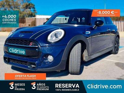 Usado Mini Cooper S 184 CV (135 kW) 2017 Azul Utilitario