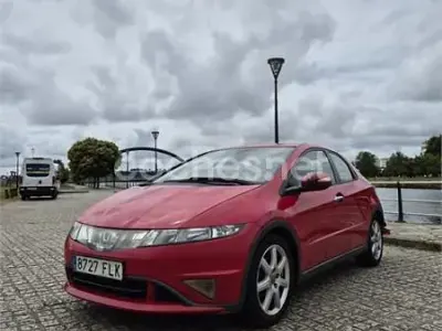 Usado Honda Civic Sport 140 CV (102 kW) 2007 Rojo Berlina