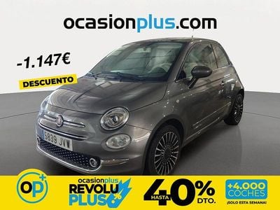 Usado Fiat 500 Lounge 69 CV (50 kW) 2016 Gris Utilitario