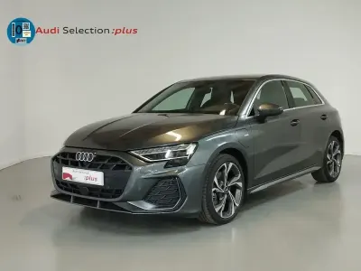 Usado Audi A3 e-tron S-Line 204 CV (150 kW) 2025 Gris Utilitario