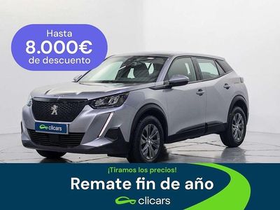 Plateado Usado 2021 Peugeot 2008 Active SUV | 12.190 € (Buen precio)