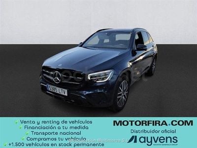 Usado Mercedes GLC300e 306 CV (225 kW) 2021 Azul SUV