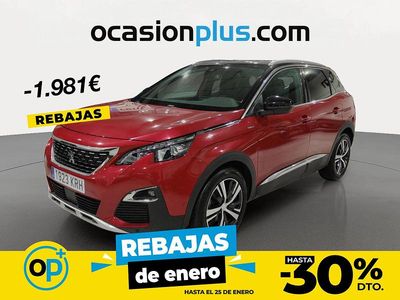 Rojo Usado 2018 Peugeot 3008 GT-line SUV | 18.500 € (Precio justo)