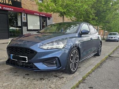 Usado Ford Focus ST-Line 125 CV (91 kW) 2019 Azul Berlina