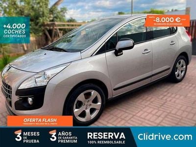 Usado Peugeot 3008 Style 120 CV (88 kW) 2009 Gris / plata Familiar