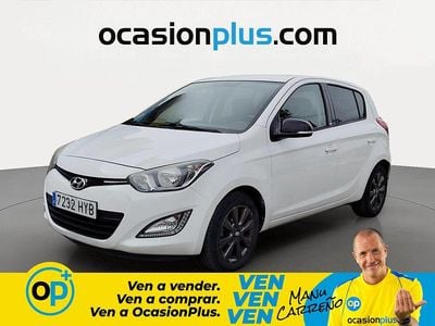 Usado Hyundai i20 GO! 85 CV (62 kW) 2014 Blanco Utilitario