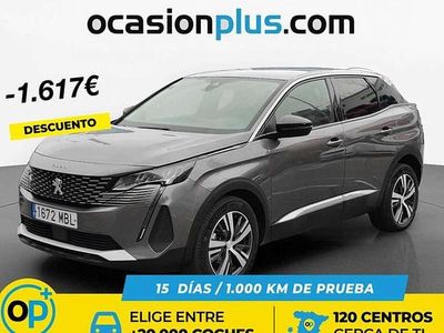Usado Peugeot 3008 Allure 131 CV (96 kW) 2022 Gris SUV