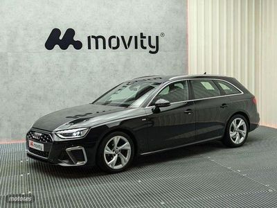 Usado Audi A4 S-Line 137 CV (100 kW) 2020 Negro Familiar