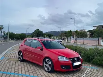 Usado VW Golf V GTI 200 CV (147 kW) 2007 Rojo Berlina