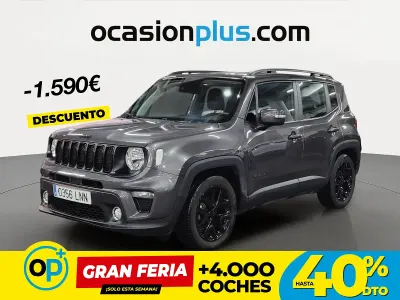 Usado Jeep Renegade Night Eagle 120 CV (88 kW) 2021 Gris SUV