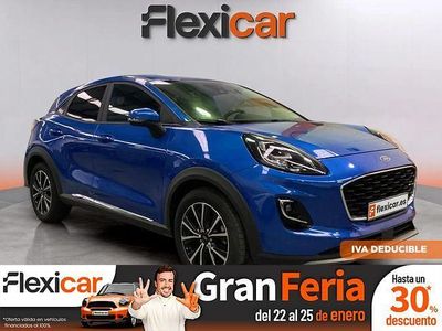 Azul Usado 2021 Ford Puma Titanium SUV | 17.970 € (Precio justo)