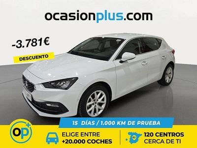 Usado Seat Leon Style 116 CV (85 kW) 2025 Blanco Berlina