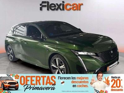 Usado Peugeot 308 GT 181 CV (133 kW) 2021 Verde Utilitario