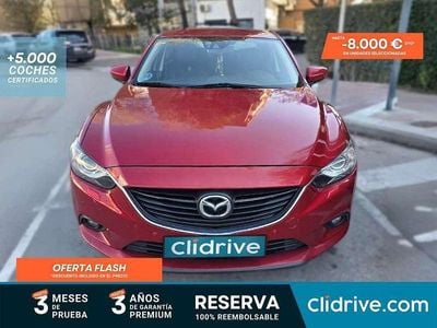 Käytetty Mazda 6 Style 150 HP (110 kW) 2013 Punainen Sedan