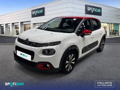 Usado Citroën C3 Feel 99 CV (72 kW) 2018 Blanco Utilitario