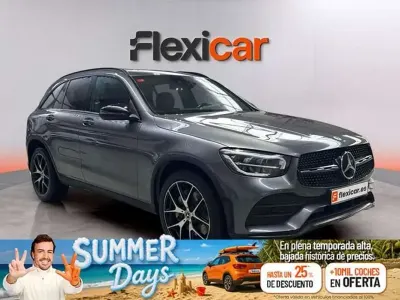 Usado Mercedes GLC220 170 CV (125 kW) 2020 Gris SUV