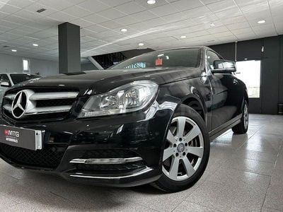 Usado Mercedes C220 Edition 170 CV (125 kW) 2014 Negro Coupe
