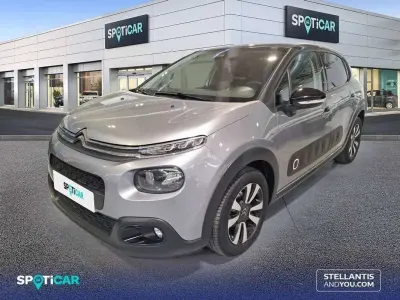 Usado Citroën C3 PureTech 110 HP (80 kW) 2020 Cinzento Citadino