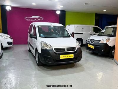 Usado Peugeot Partner Tepee Access 75 CV (55 kW) 2018 Blanco Monovolumen