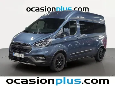 Usado Ford Transit Custom 131 CV (96 kW) 2022 Azul Familiar