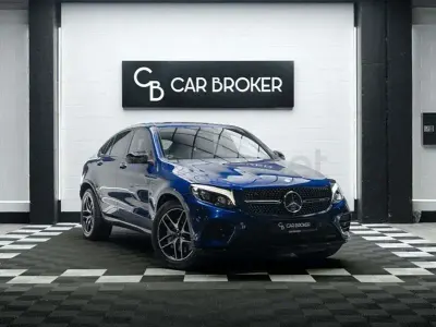 Usado Mercedes GLC43 AMG 367 CV (269 kW) 2017 Azul SUV