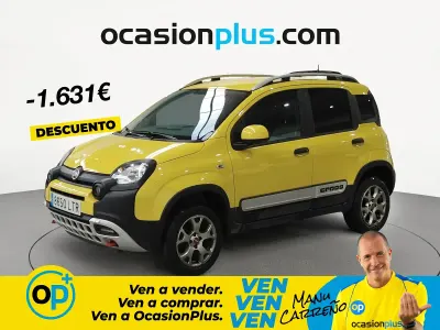 Usado Fiat Panda Cross Cross 85 CV (62 kW) 2021 Amarillo Utilitario