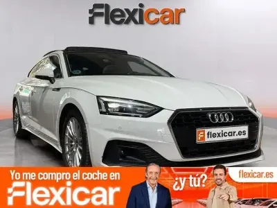 Usado Audi A5 Sportback 190 CV (139 kW) 2020 Blanco Utilitario