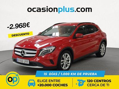Usado Mercedes GLA200 Urban 136 CV (100 kW) 2017 Rojo SUV