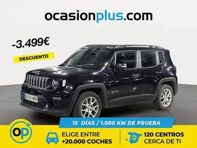 Usado Jeep Renegade Altitude 130 CV (95 kW) 2024 Negro SUV