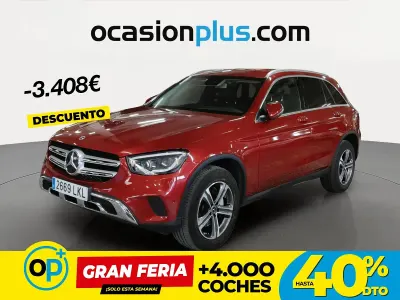 Usado Mercedes GLC300 258 CV (189 kW) 2020 Rojo SUV