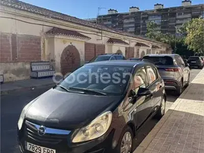Usado Opel Corsa Enjoy 90 CV (66 kW) 2007 Negro Utilitario