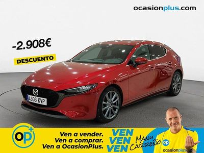 Usado Mazda 3 122 CV (89 kW) 2019 Rojo