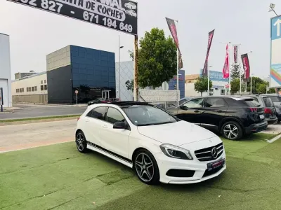 Usado Mercedes A200 AMG line 136 CV (100 kW) 2013 Blanco Utilitario