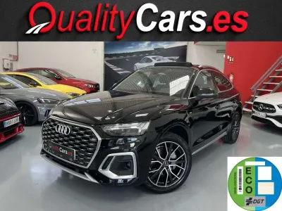 Usado Audi Q5 Sportback S-Line 204 CV (150 kW) 2022 Negro SUV