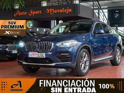 Usado BMW X4 Sport Line 190 CV (139 kW) 2021 Azul SUV