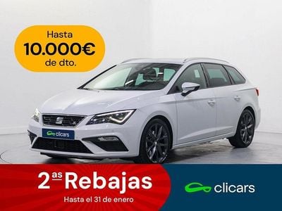 Blanco Usado 2019 Seat Leon FR Familiar | 16.990 € (Precio justo)