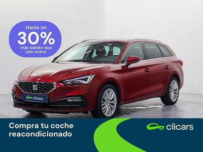 Usado Seat Leon XCELLENCE 150 CV (110 kW) 2021 Rojo Berlina
