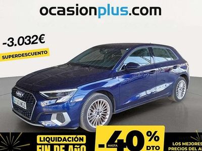 Azul Usado 2023 Audi A3 Sportback Advanced Utilitario | 24.258 € (Buen precio)
