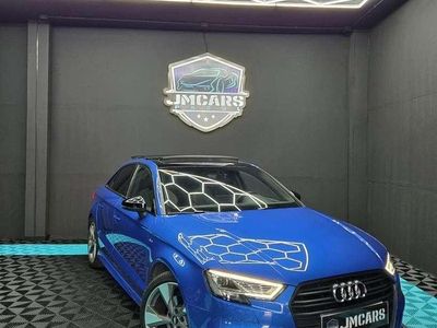 Usado Audi A3 S-Line 116 CV (85 kW) 2018 Azul Berlina