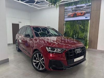 Usado Audi Q7 S-Line 381 CV (280 kW) 2020 Granate SUV