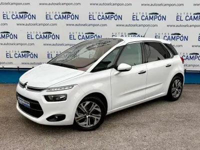 Usado Citroën C4 Picasso Intensive 116 CV (85 kW) 2015 Blanco Monovolumen