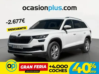 Usado Skoda Kodiaq Ambition 150 CV (110 kW) 2022 Blanco SUV