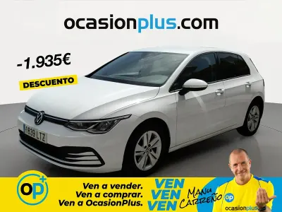 Usado VW Golf VII Life 150 CV (110 kW) 2020 Blanco Berlina