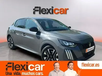 Usado Peugeot 208 Allure 100 CV (73 kW) 2025 Gris Utilitario