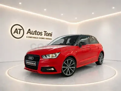 Usado Audi A1 Sportback 95 CV (69 kW) 2017 Rojo Utilitario