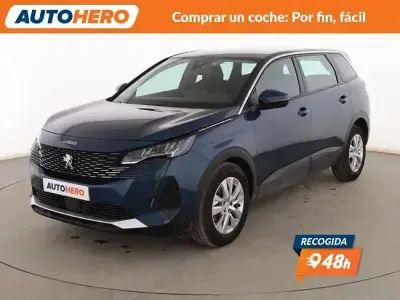 Usado Peugeot 5008 Active 131 CV (96 kW) 2021 Azul SUV
