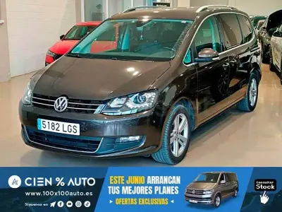 Usado VW Sharan Advance 150 CV (110 kW) 2020 Gris / plata Monovolumen