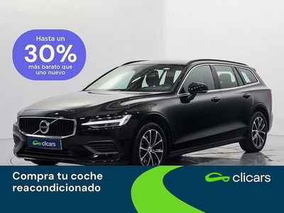 Negro Usado 2021 Volvo V60 Momentum Familiar | 28.490 € (Caro)